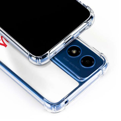 MLB Minnesota Twins Home Jersey Moto G 5G (2024) Clear Case